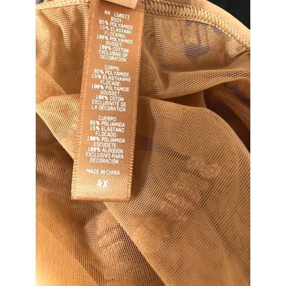 SKIMS After Hours Cami Bodysuit Ochre Tan NWT Size 4X - Picture 7 of 9